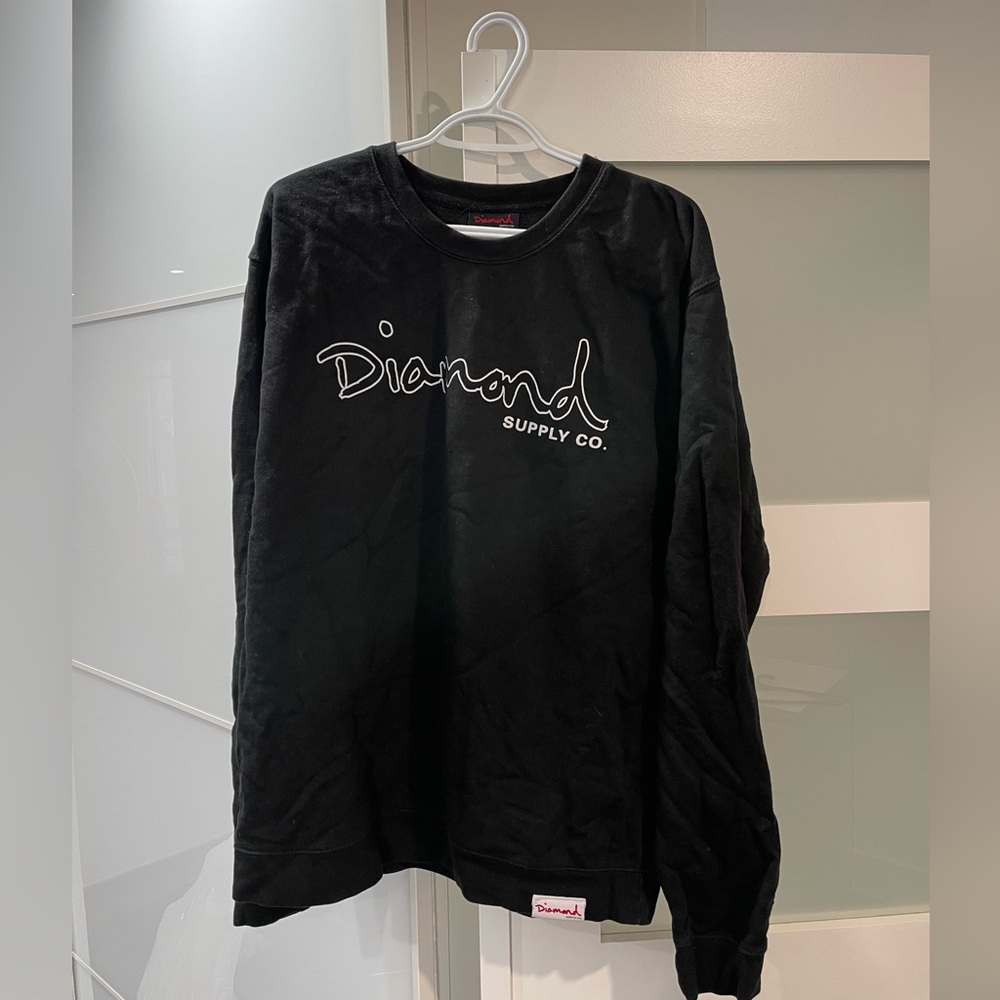 Diamond Supply Co. Black Sweatshirt size L